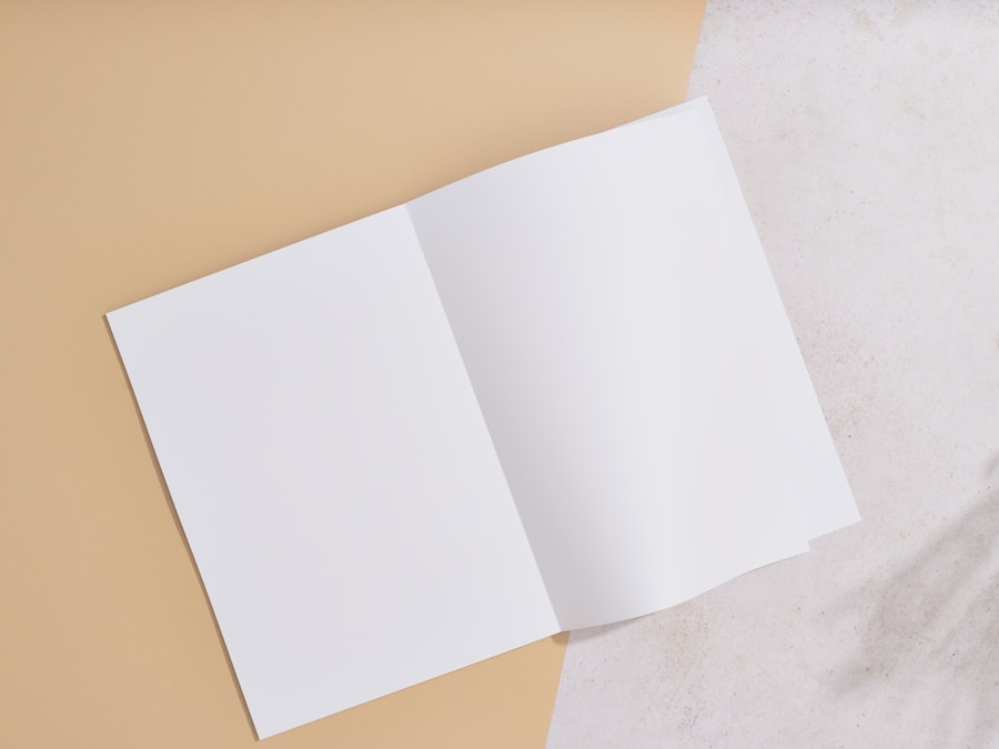 Print design magazine brochure