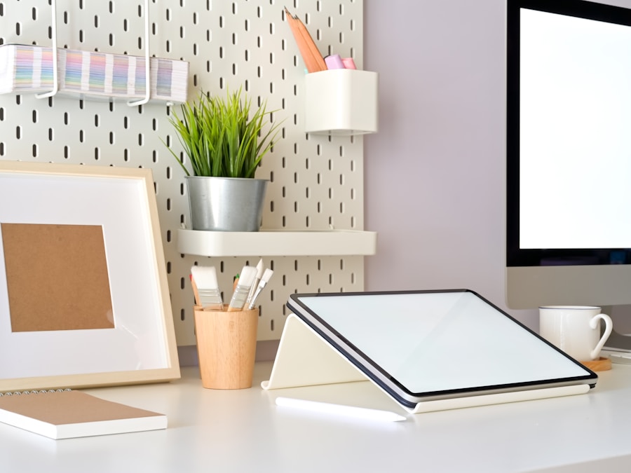 Website design on laptop and tablet